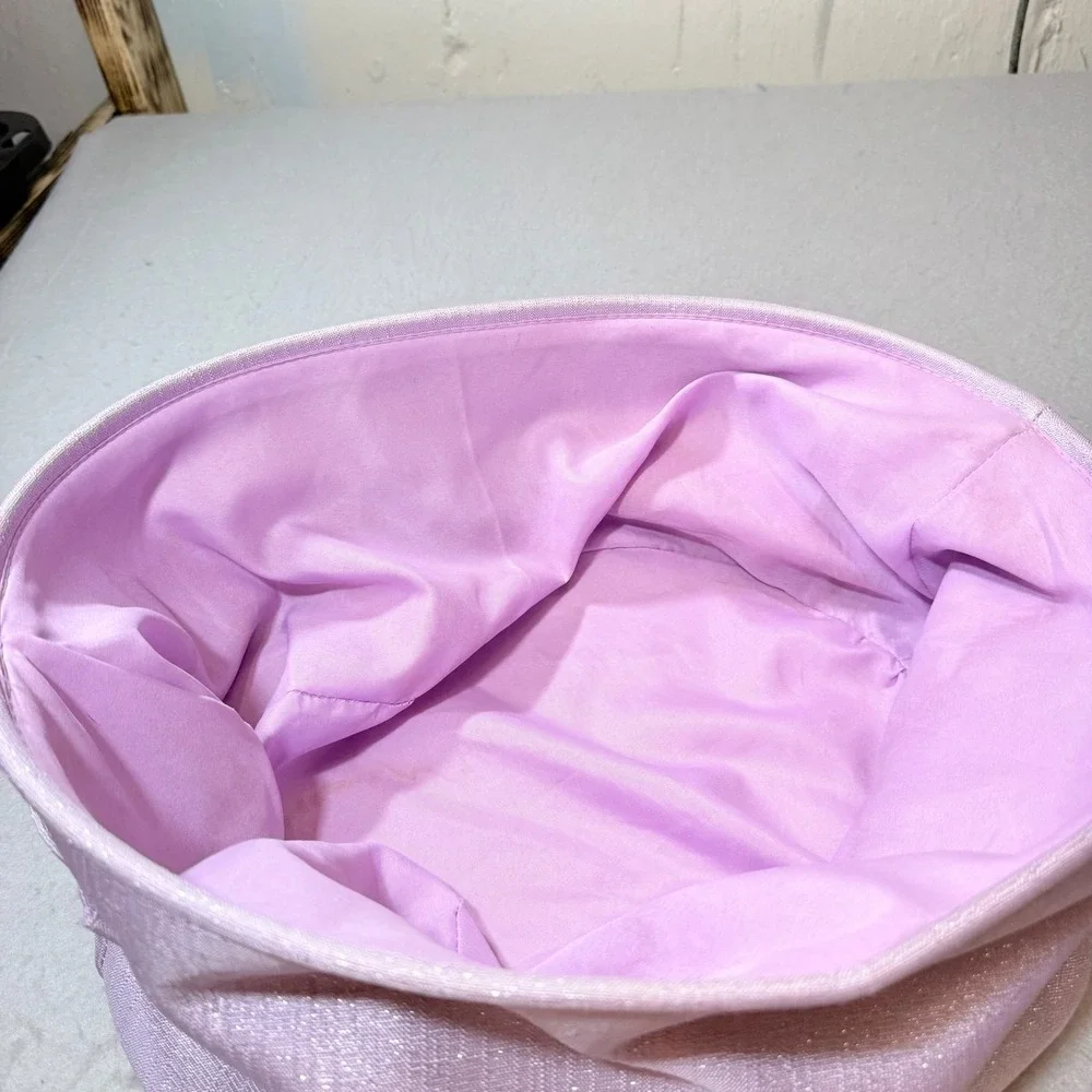 Unicorn Nursery Storage Basket – Lavender Purple Toy Bin Kids Room Décor‎